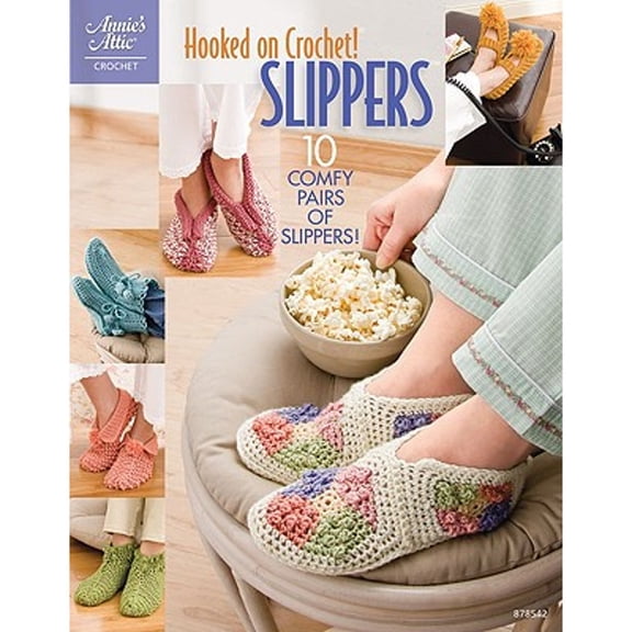 Pre-Owned Hooked on Crochet! Slippers (Annie's Attic: Crochet) Paperback