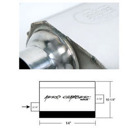 Hooker 21501HKR Exhaust Muffler