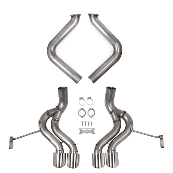 Hooker 70401344-RHKR Exhaust System Kit Fits select: 1997-2004 CHEVROLET CORVETTE