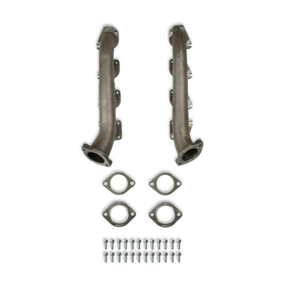 Hooker Blackheart BHS558 Gen III Hemi® Swap Cast-Iron Exhaust Manifolds - Natural Finish
