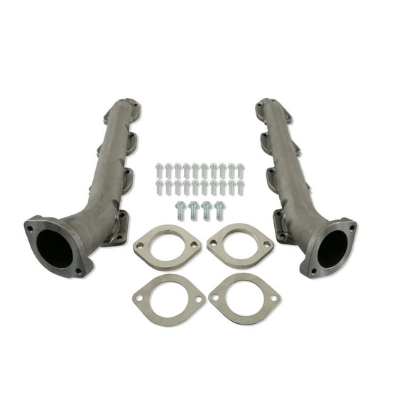 Hooker Blackheart BHS582 Gen III Hemi Swap Low Profile Cast-Iron Manifolds Natural