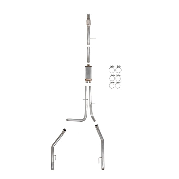 Hooker Classic Blackheart Cat - Back Exhaust System