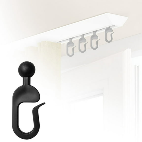 Hooks 2 Outdoor Gazebo Curtain Track Hooks - Rustproof Multiuse Hanging Solution for Netting and Décor
