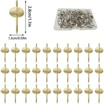 Hooks 50Pcs 20lbs Hangers Set Quick Photo Picture Frame Hangers Alloy Nail Hooks Plaster Picture Hanging Kit For Clock On Wooden Drywall