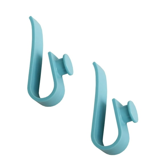 Hooks Accessories for Bogg Bags, Insert Charm Cutie Cup Holder Connector Key Holder Mask Holder,2PCS Blue