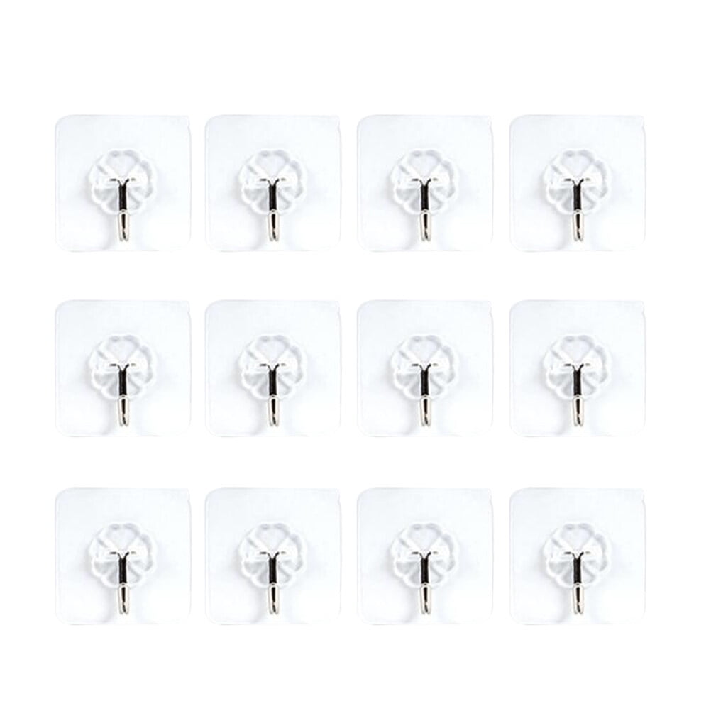 Hooks Adhesive Wall Hanging Heavy Duty Hangers Without Nails Strip Ceiling Sticky Hook