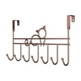 thumbnail image 1 of Hooks Behind The Door Hanging Rack Shelves Door Back Type Hangers Need Not Hole Bedroom Behind The Hook Clothes Storage, 1 of 6