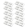 Hooks For Outdoor String Lights 10pcs Outdoor Light Clips With Adhesive