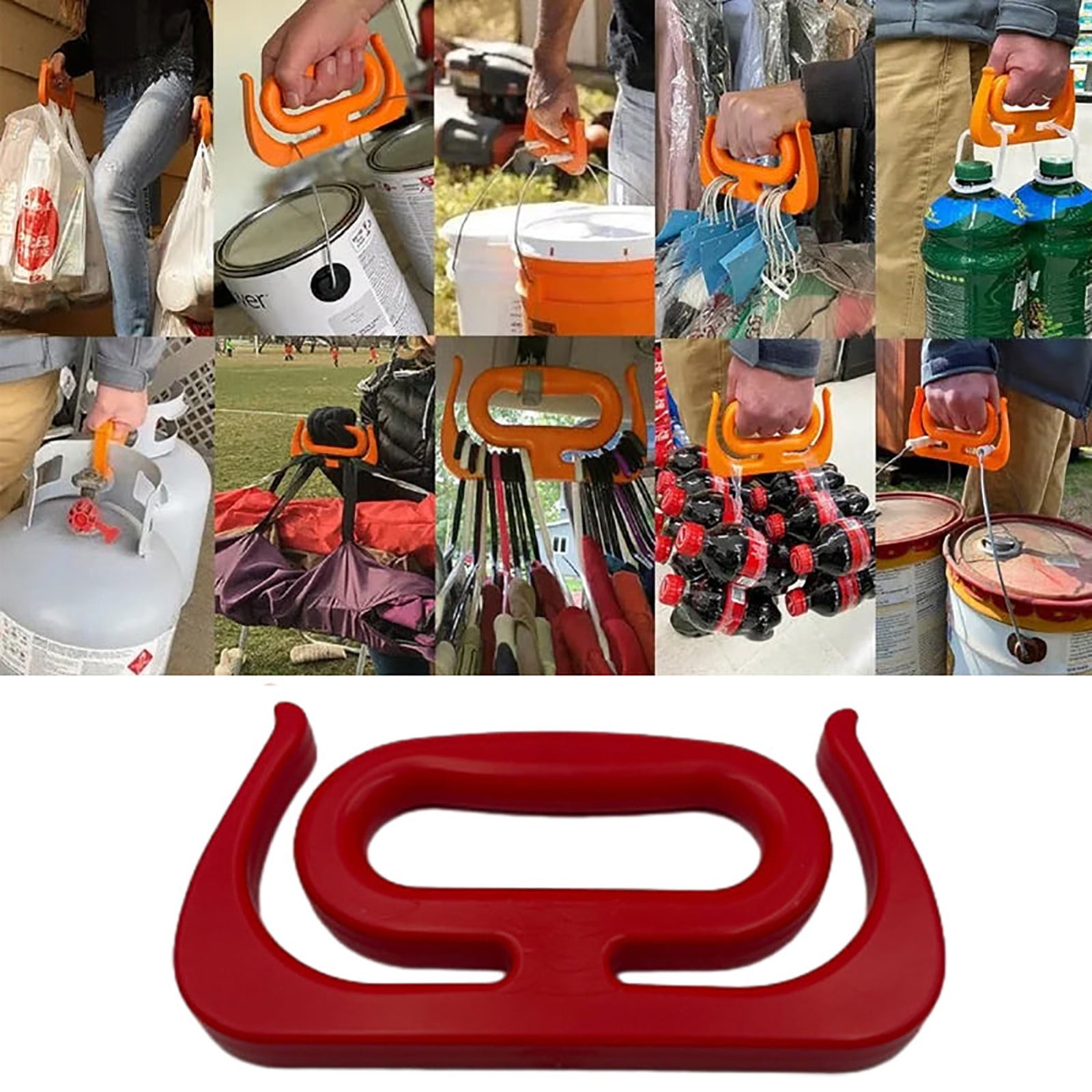 Hooks,Grocery Bag Handle Holder Multi Purpose Carry Shopping Bags