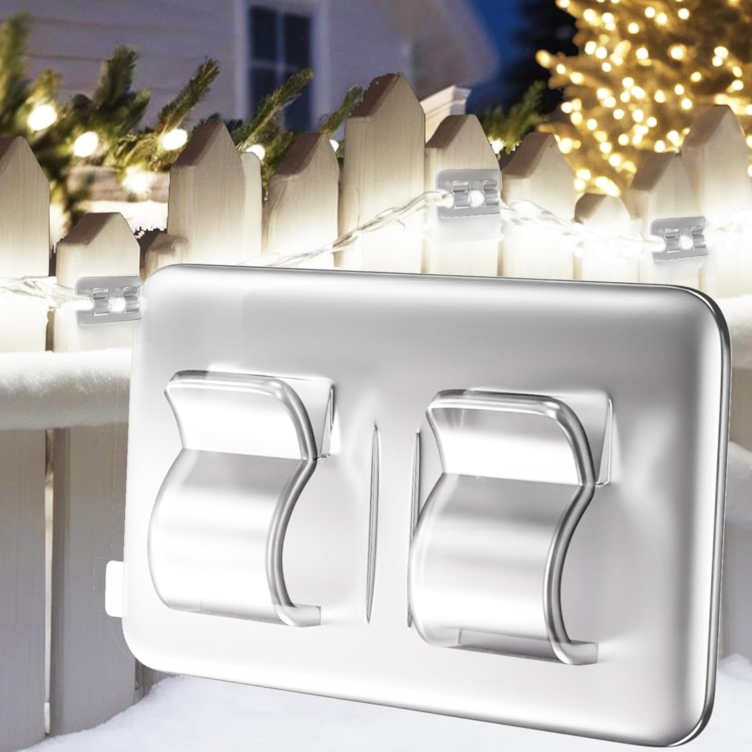 Hooks For Outdoor String Lights Clips: 26Pcs Heavy Duty Cable Clips ...