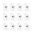 Hooks Rack Reduced!VOYOAO 12pcs Drill Adhesive Hooks Upgraded Adhesive