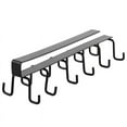 thumbnail image 1 of Hooks Under Shelf Cups Rack Drilling Coffee Cups Holder Kitchen Utensil Holder Hanging Hooks Rack for Kitchen Cabinet-B, 1 of 5