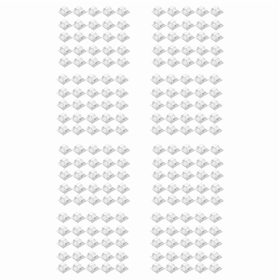 Hooks for Outdoor String Lights Clips 200 Pack Clips Clear Light Hook with 200 Waterproof Adhesive Backing for Lamp,200 x Hooks,Transparent