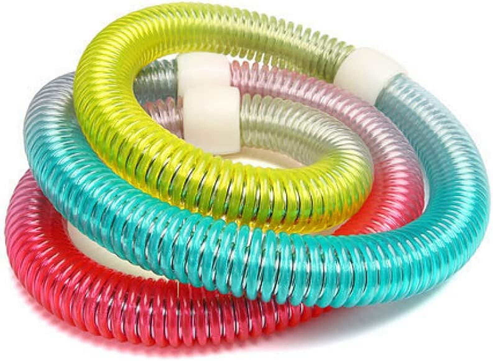 Hoola Hoop Multipurpose Weighted Hoola Hoop for Exercise Colorful Spring Hula Hoop Soft and easy to store 2.65lb colorful