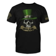 Hooligan T-Shirt Patriotic Tribute Tee | American Pride Veteran Support Shirt | 100% Cotton Military Apparel