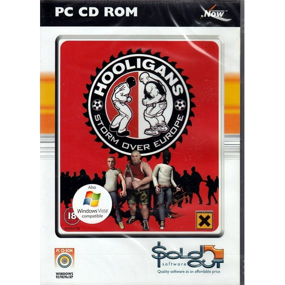 Hooligans: Storm Over Europe PC CD - Game for the REAL real time strategists
