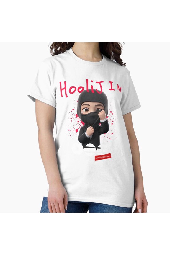 Hoolijin On The Loose Jin Meme Fan Apparel T-Shirt