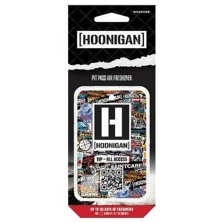 Hoonigan Hanging Pit Pass Mania Air Freshener