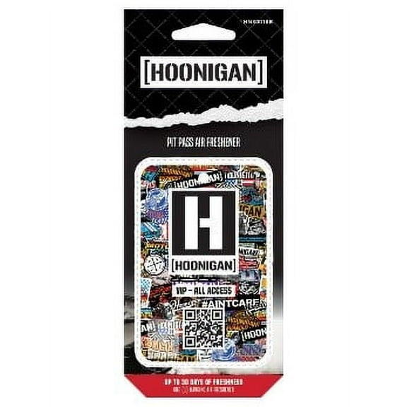 Hoonigan Hanging Pit Pass Mania Air Freshener