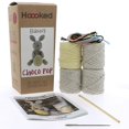 Hoooked Amigurumi DIY Kit With Eco Barbante Yarn Rabbit Choco Pop Pack