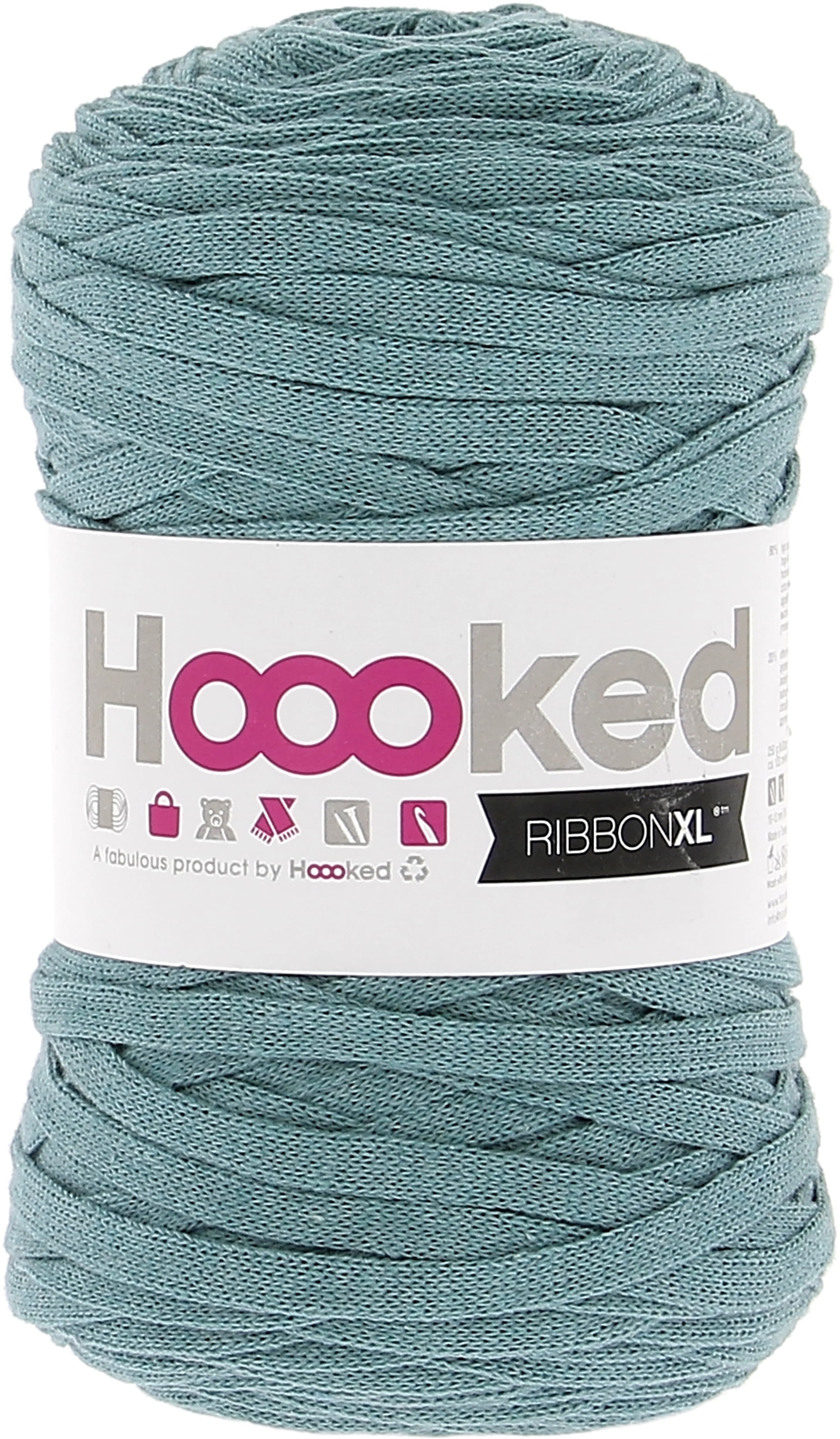 Hoooked Ribbon XL Yarn-Imperial Blue - Walmart.com