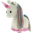 thumbnail image 1 of Hoooked Unicorn Nora Yarn Kit W/Eco Brabante Yarn-Off White, 1 of 3