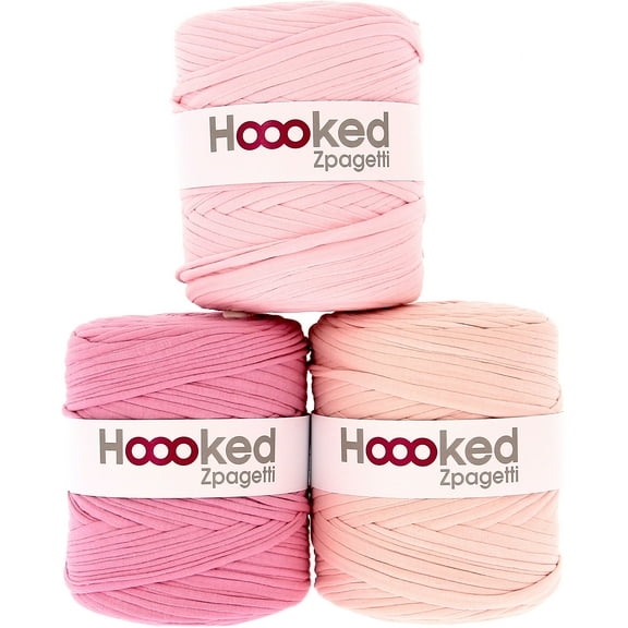 Hoooked Zpagetti Yarn-Cherry Blossom
