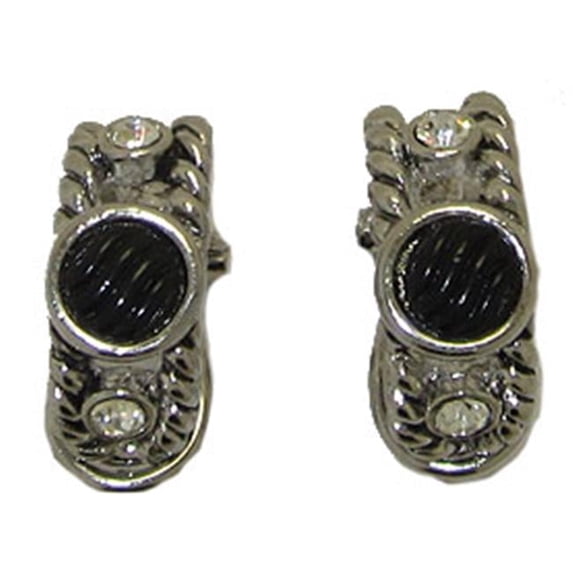 Hoop Accented Crystal Cable Fancy Cabs