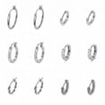 thumbnail image 1 of Hoop Earring for Women,Hypoallergenic Earrings,6 Pairs Earrings Set Gift for Women, 1 of 8