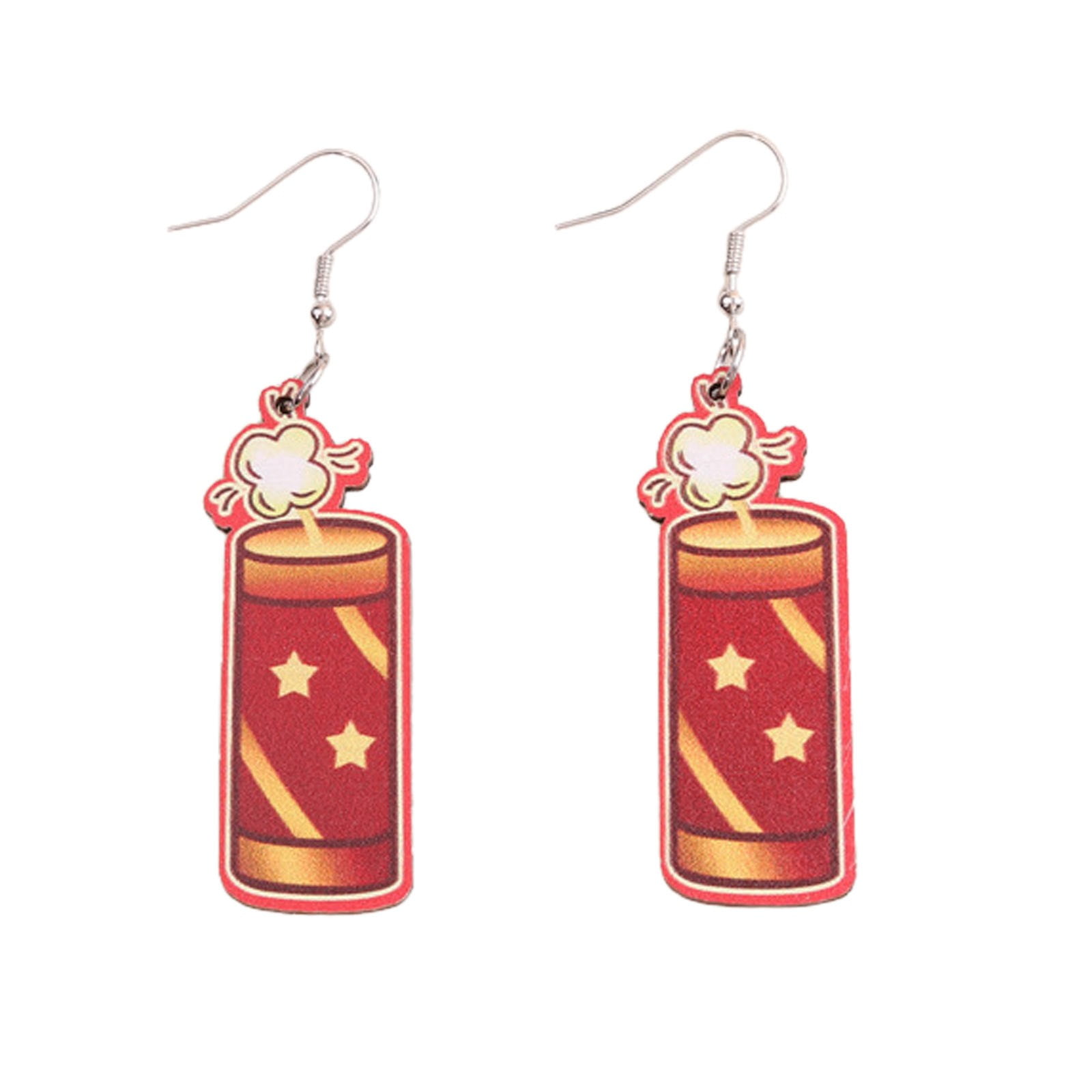 Hoop Earrings for Women 9 Pairs Lightweight Chinese Expression Of