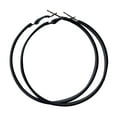 thumbnail image 1 of Hoop Earrings for Women 60MM Big Stainless Steel Retro Neon Party Dangle Accessories 80s 90s Large Jewelry, 1 of 2