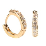 AJIWYH Hoop Earrings for Women Elegant Diamond Small Hoop Stud Earrings