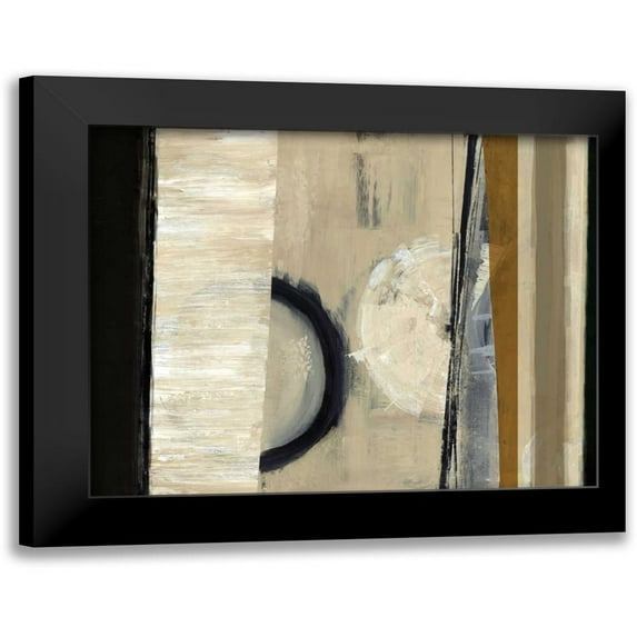 Hoop, Fiona 24x20 Black Modern Framed Museum Art Print Titled - The Grey I