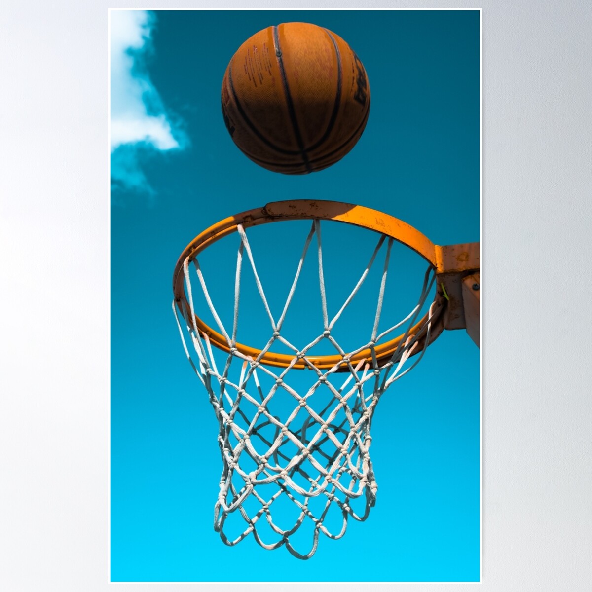 Hoop Life Poster Wall Art, Modern Wall Decor, 12x18 UNFRAMED - Walmart.com