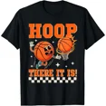 thumbnail image 1 of Hoop There It is Basketball Player Basketball Sports Lover T-Shirt, 1 of 6