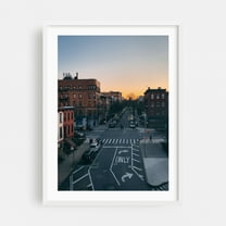 Hooper Street - Manhattan New York Photography White Framed Wall Art Print 12 x 18 inches