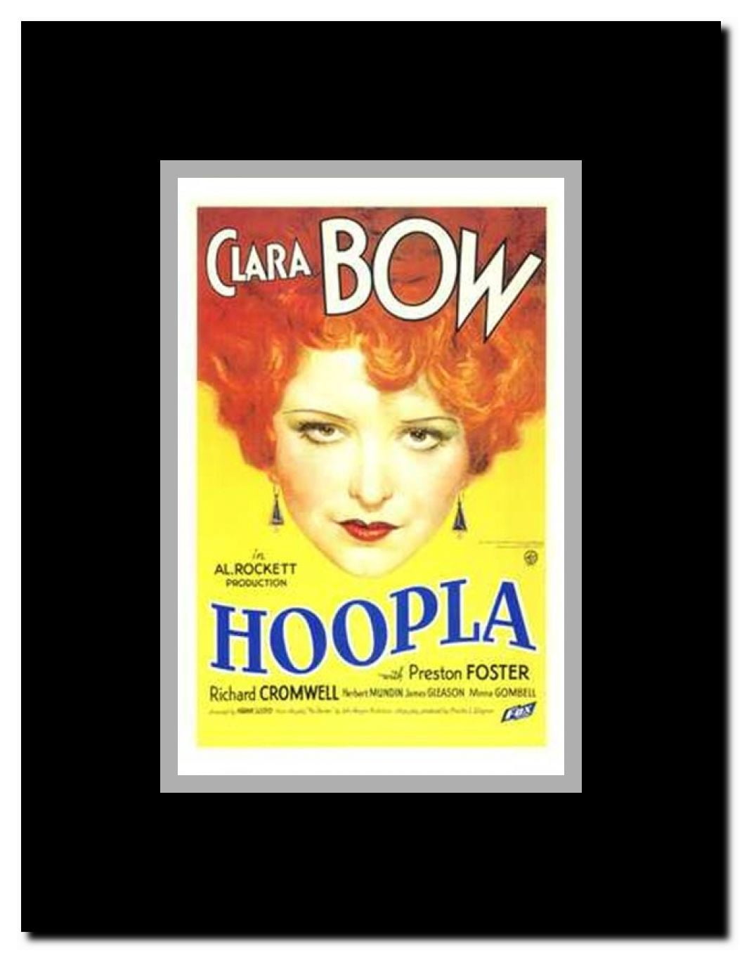 Hoopla Framed Movie Poster