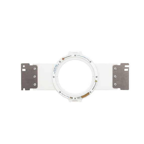 Hoopmaster Magnetic Hoops 4.375" Round Mighty Hoop Embroidery Hoops for BAi Commercial Embroidery Machines