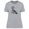 thumbnail image 1 of Hoopoe Retro Design T-Shirt Women -Image by Shutterstock, Female x-Large, 1 of 2