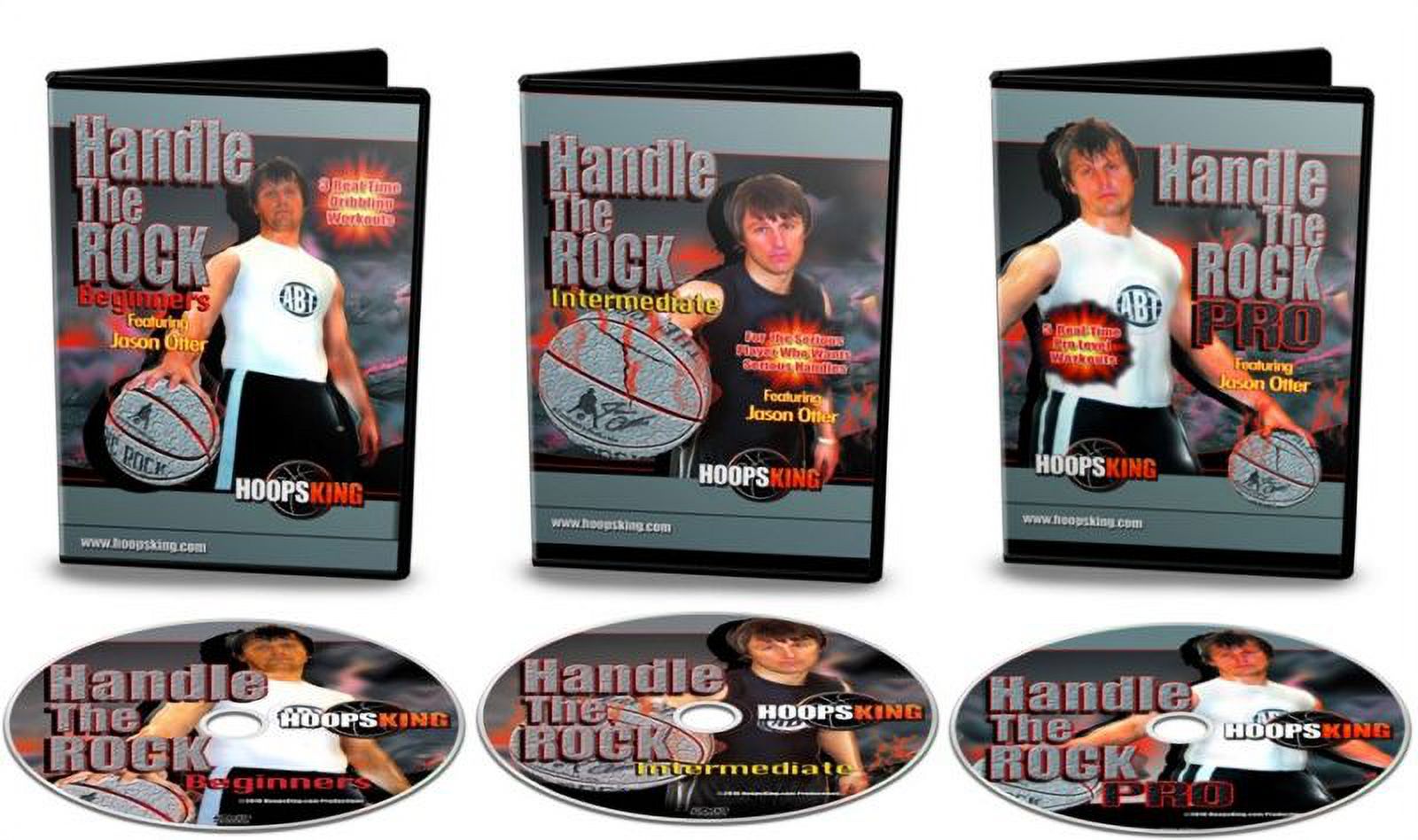 HoopsKing Handle The Rock Basketball Dribbling Video System Real Time