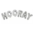 thumbnail image 1 of Hooray Silver Foil Balloon Set - 16" Air Fill, 1 of 1