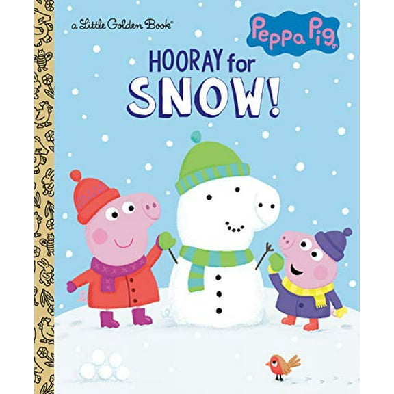 Pre-Owned Hooray for Snow! (Peppa Pig) (Hardcover 9780593380536) by Courtney Carbone