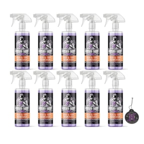 Hoosier Daddy 16oz Car Bug & Tar Remover - Fast-Acting Formula Dissolves Tough Bugs, Tar, & Sap - Easy Spray-On, Wipe-Off Solution for a Spotless Polished finish(10-Pack)