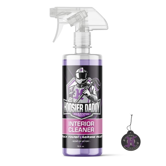 Hoosier Daddy 16oz Car Interior Cleaner - lifts dirt, Stains, & Odors from Upholstery, Carpets, & Dashboards Safe for all surfaces, Leaves Vehicle Fresh & Spotless