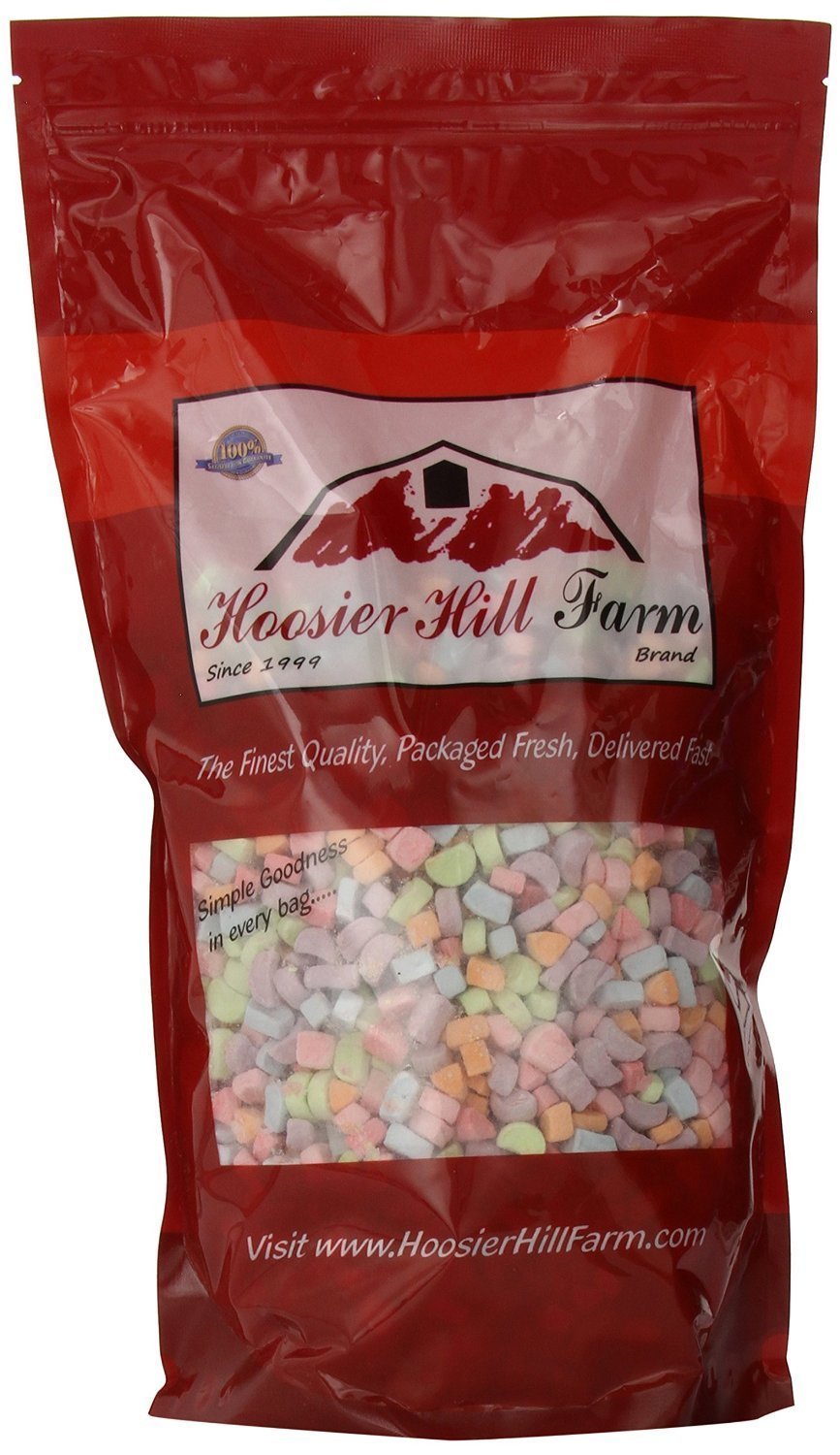 Hoosier Hill Farm Charms Cereal Marshmallows, 1 lb zippered bag