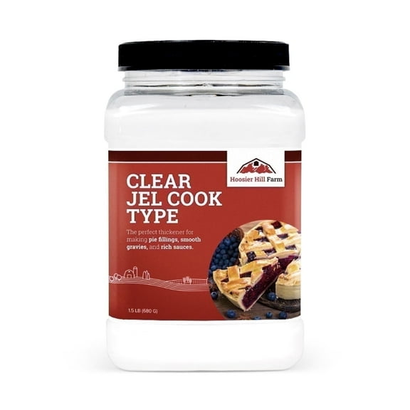 Hoosier Hill Farm Clear Jel, Cook-Type, 1.5 lb Jar