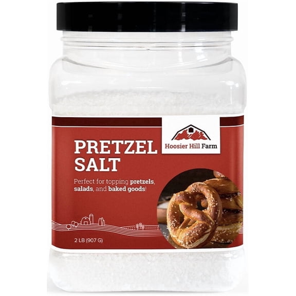 Hoosier Hill Farm Coarse Pretzel Salt, 2 lb Jar