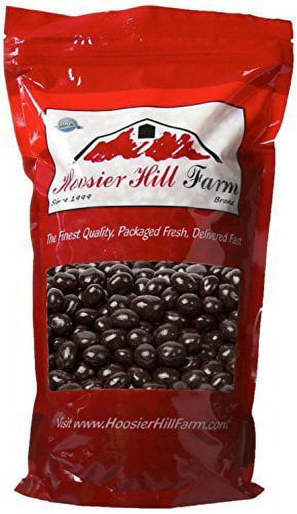 Hoosier Hill Farm Dark Chocolate Covered Espresso Beans, 5 lbs zippered bag