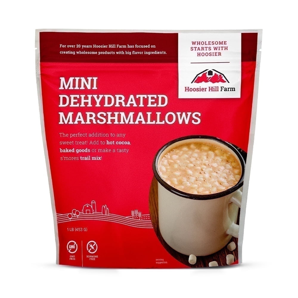 Hoosier Hill Farm Dehydrated Marshmallows, 1 lb Bag