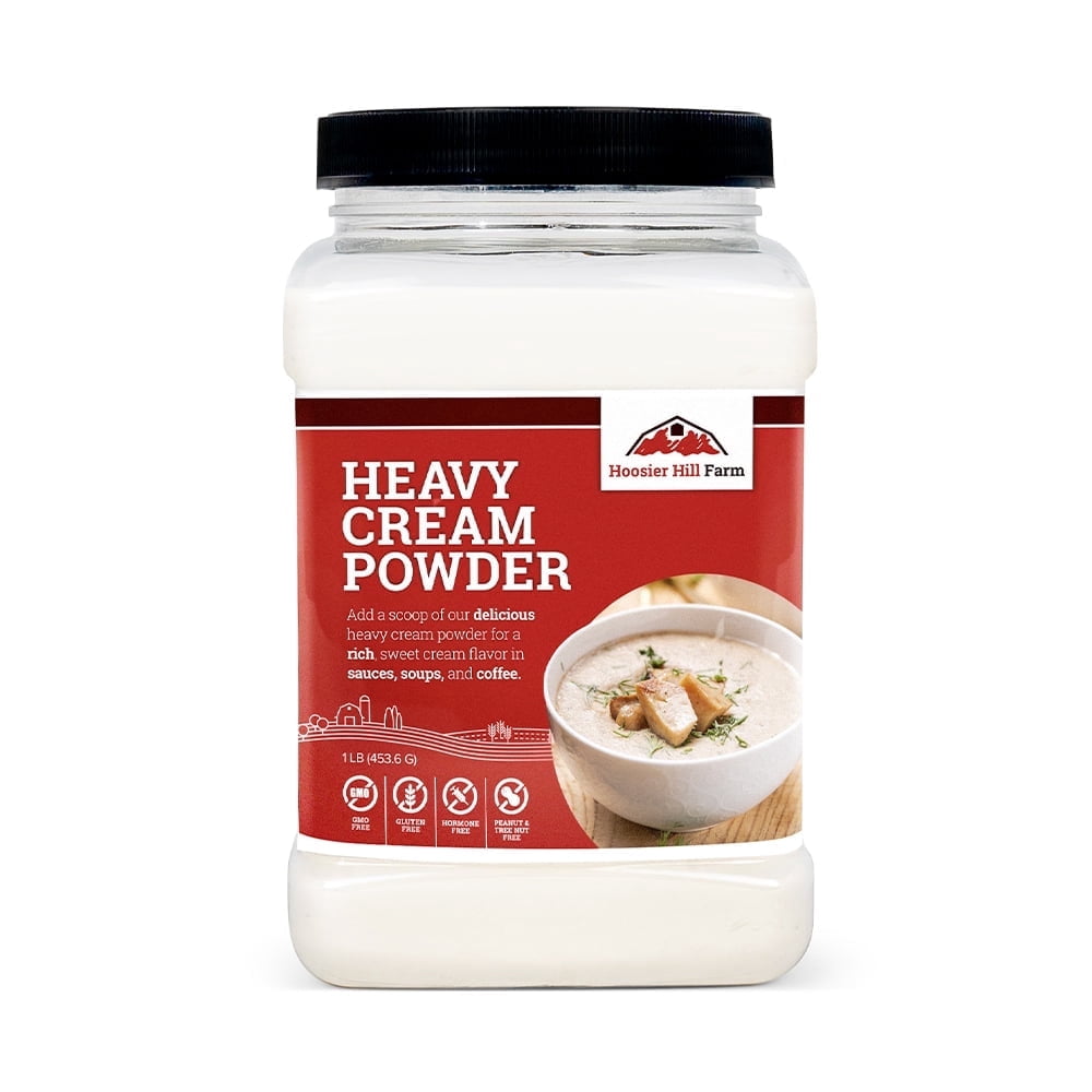 Hill Powder Hoosier Hill Farm Heavy Cream Powder, 1 lb - Walmart.com